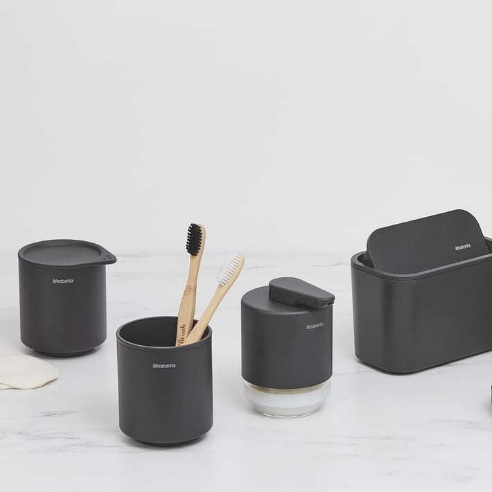 Distribuitor de săpun lichid Brabantia MindSet Mineral Infinite Grey