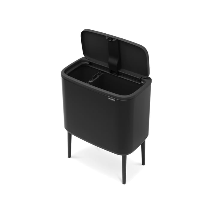 Кош за смет Brabantia Bo Touch 11+23L, Matt Black