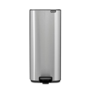 Waste Bin Brabantia Bo Pedal 30L, Matt Steel Fingerprint Proof