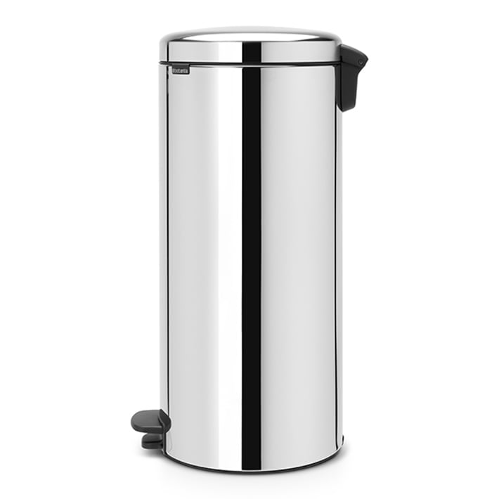 Кош за смет с педал Brabantia NewIcon 30L, Brilliant Steel, метална кофа