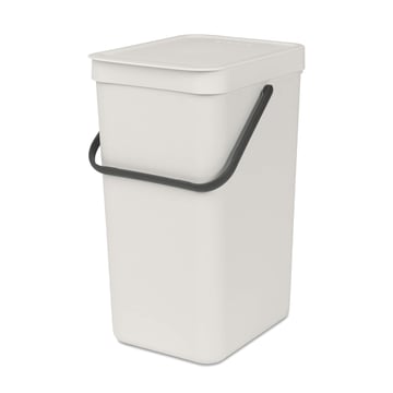 Coș de colectare selectivă Brabantia Sort&Go 16L, Light Grey