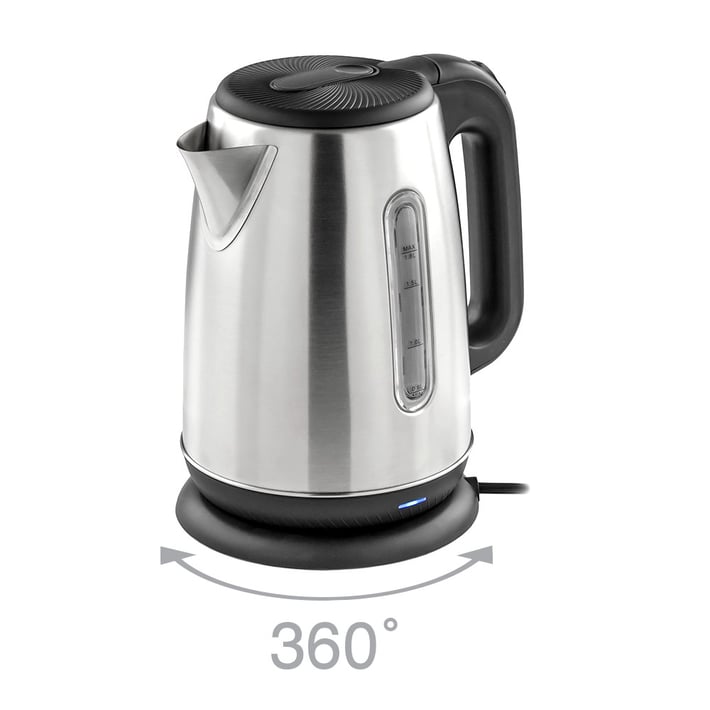 Кана електрическа Muhler WK-199M, 2200W, неръждаема стомана