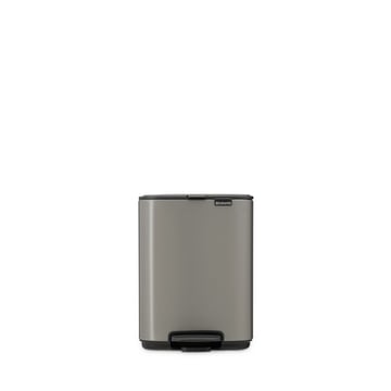 Waste Bin Brabantia Bo Pedal 4L, Platinum