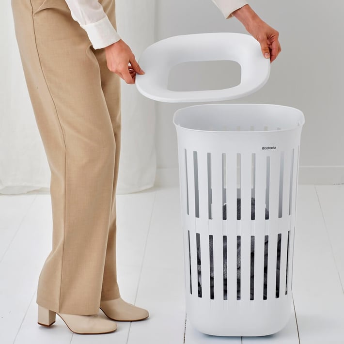 Laundry Basket Brabantia Collect-It 55L, White