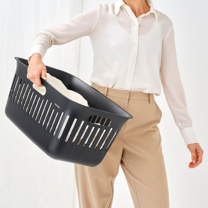 Set 2 coșuri de rufe Brabantia Collect-It, 40L, Black