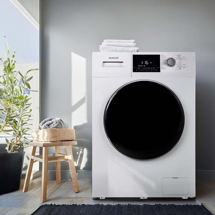 Пералня със сушилня Muhler IWD10714WAE, клас А, Steam Wash, инверторна, 10/7kg, 1400rpm