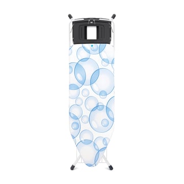 Маса за гладене Brabantia C 124x45cm със сгъваема поставка за парогенератор, PerfectFlow Bubbles