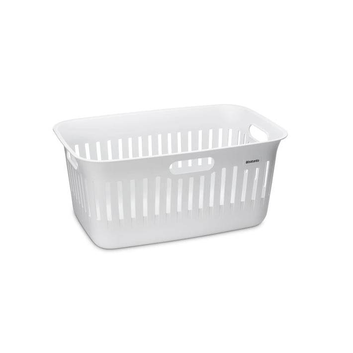 Laundry Basket Brabantia Collect-It 40L, White, set of 2