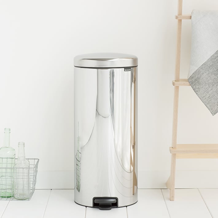 Кош за смет с педал Brabantia NewIcon 30L, Brilliant Steel