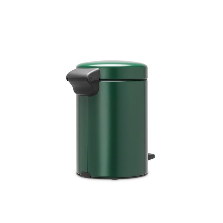 Coș de gunoi cu pedală Brabantia NewIcon 3L, Pine Green