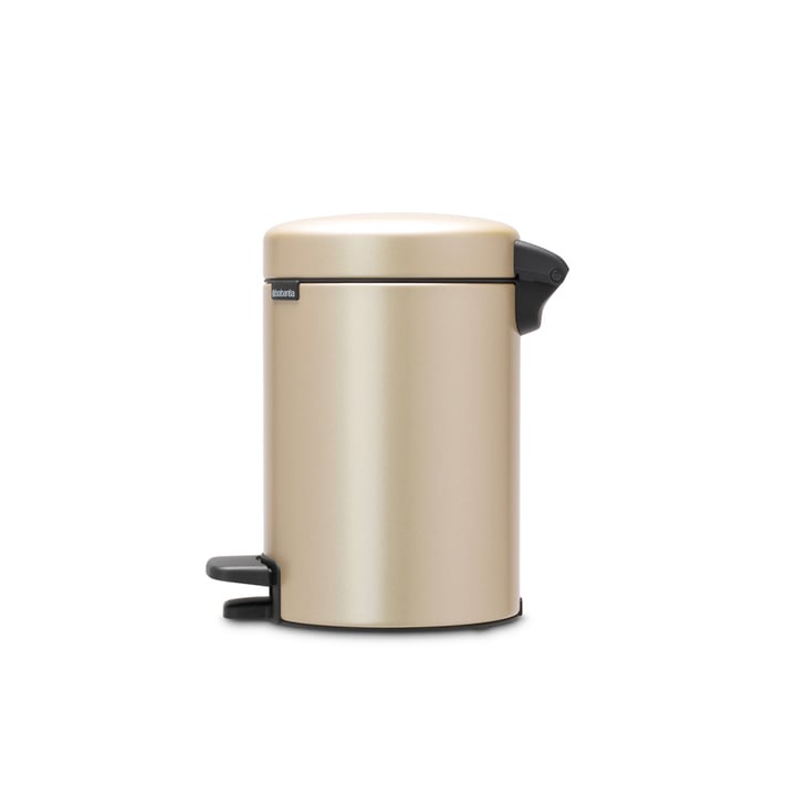 Кош за смет с педал Brabantia NewIcon 3L, Metallic Gold