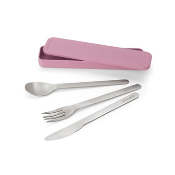 Cutlery Set Brabantia Make&Take Lilac Pink 3 pcs
