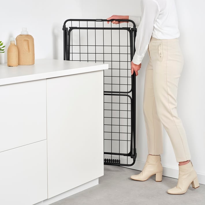 Uscător de rufe Brabantia Hangon Too 22 m, Matt Black