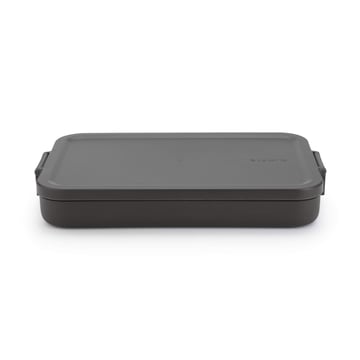 Cutie de prânz Brabantia Make&Take1.1L , Dark Grey, plat