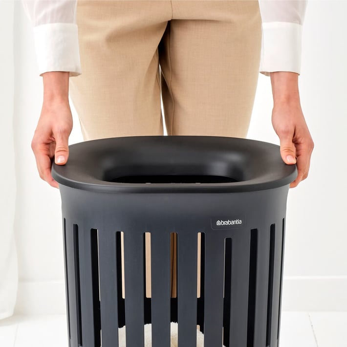 Coș de rufe Brabantia Collect-It, 55L, Black
