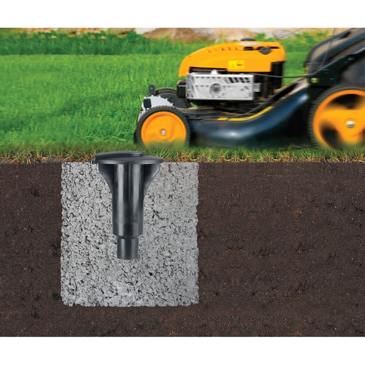 Външен простор Brabantia Lift-О-Matic Advance 60m, котва за бетониране, калъф, торба за щипки