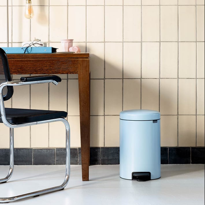 Кош за смет с педал Brabantia NewIcon 12L, Dreamy Blue