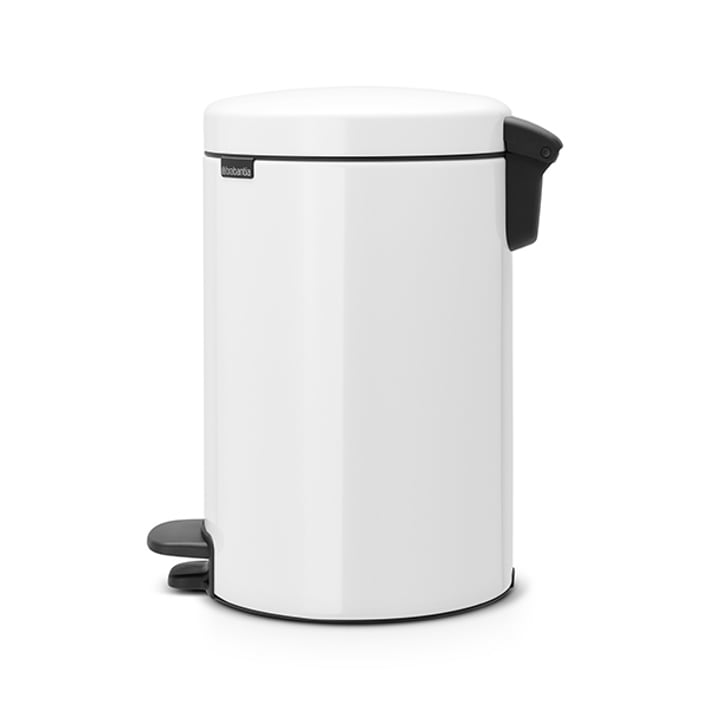 Кош за смет с педал Brabantia NewIcon 12L, White, метална кофа