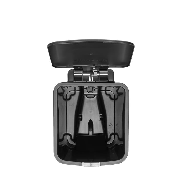 Кош за смет с педал Brabantia StepUp 10L, Dark Grey