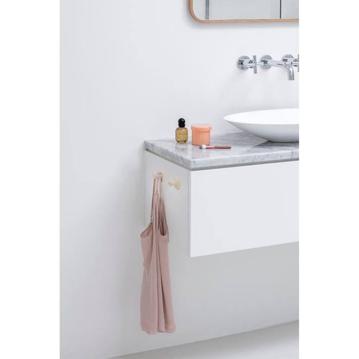 Комплект закачалка за кърпа Brabantia ReNew Soft Beige 2 броя
