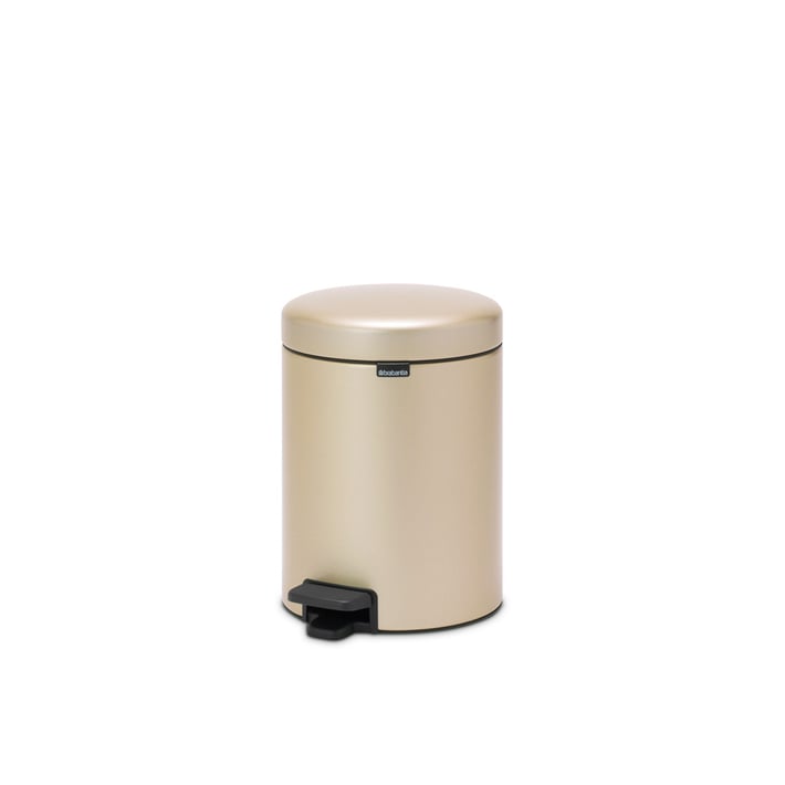 Кош за смет с педал Brabantia NewIcon 5L, Metallic Gold