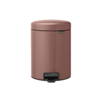 Coș de gunoi cu pedală Brabantia NewIcon 5L, Satin Taupe