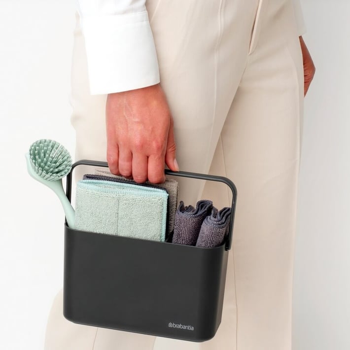 Комплект за почистване Brabantia SinkSide Dark Grey