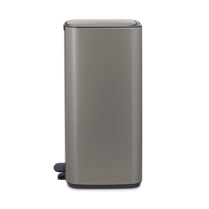 Coș de gunoi Brabantia Bo Pedal 30L, platină