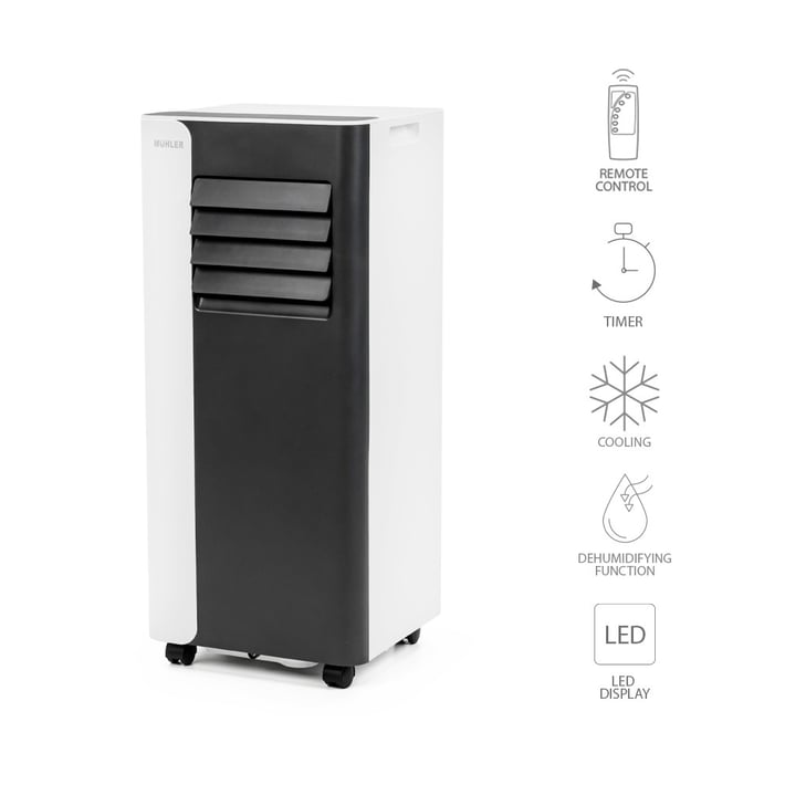 Мобилен климатик Muhler MPAC70-C, охл.7000-ВТU