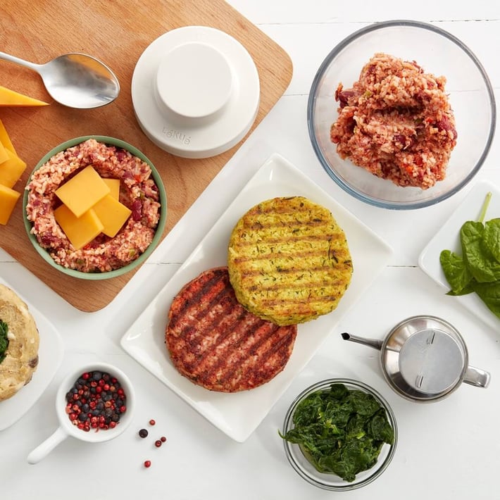 Уред за приготвяне на зеленчукови бургери Lekue