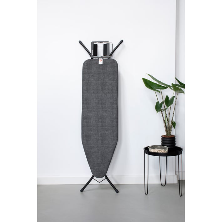 Маса за гладене Brabantia B 124x38cm с поставка за ютия, Denim Black