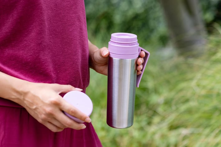 Sticlă termo Brabantia Make&Take 500ml Lilac Pink