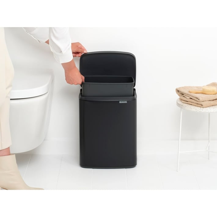 Кош за смет Brabantia Bo Small 12L, Matt Black