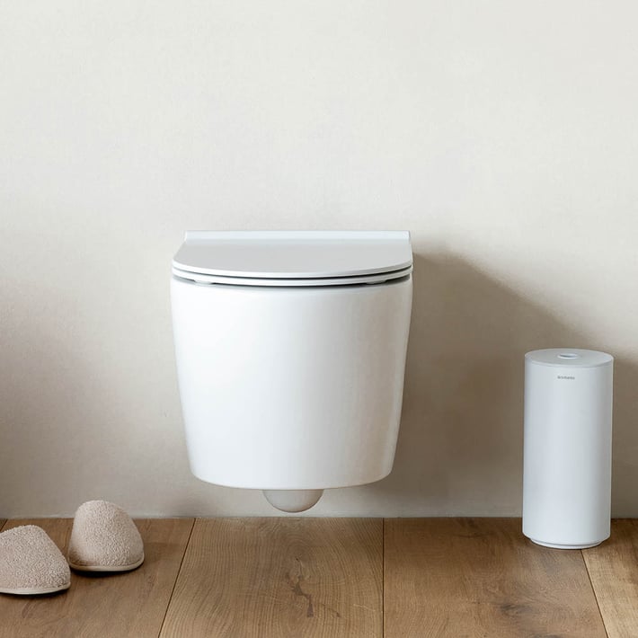 Стойка за резервна тоалетна хартия Brabantia MindSet Mineral Fresh White