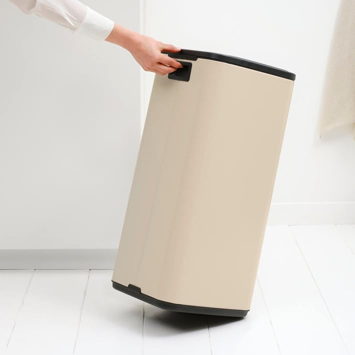 Coș de gunoi Brabantia Bo Touch 30L, Soft Beige