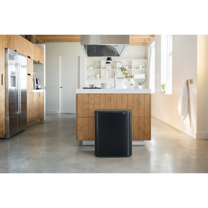 Кош за смет Brabantia Bo Touch 60L, Matt Black