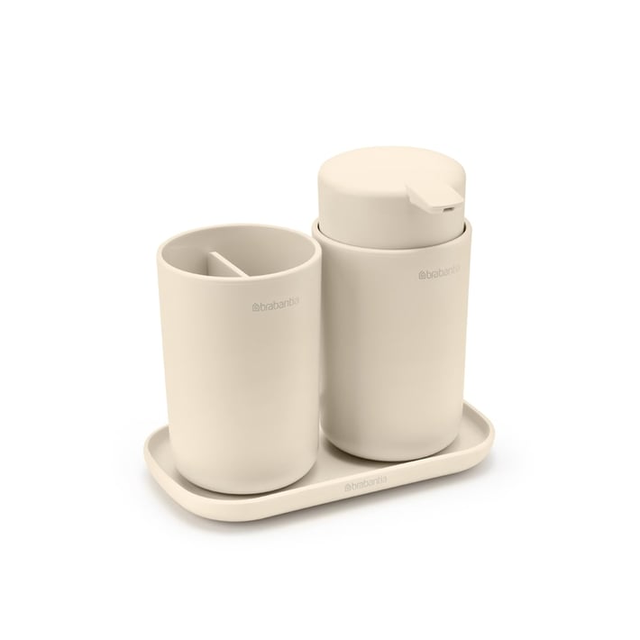 Комплект аксесоари за баня Brabantia ReNew Soft Beige 3 части