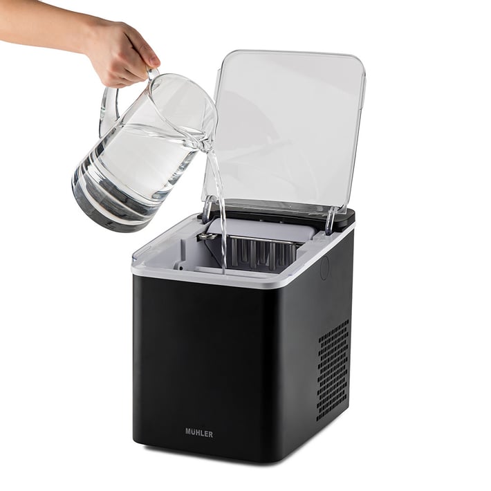 Промо-комплект Muhler Хладилник NFC201IE No Frost + Ледогенератор MI-1509B 1.3L