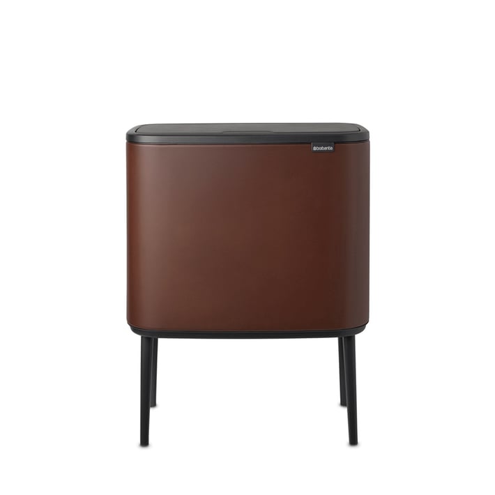 Кош за смет Brabantia Bo Touch 11+23L, Mineral Cosy Brown