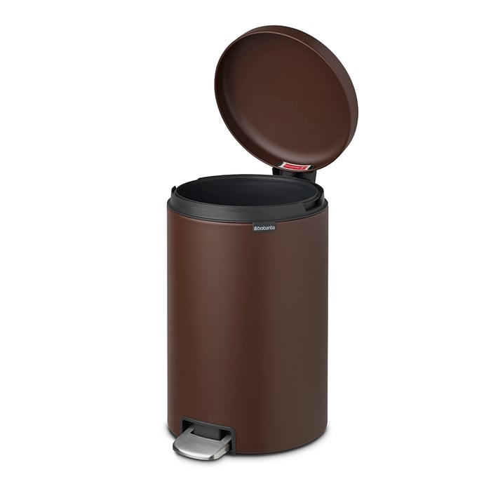 Кош за смет с педал Brabantia NewIcon 20L, Mineral Cosy Brown