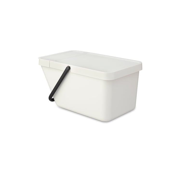 Кош за смет за разделно събиране Brabantia Sort&Go Stackable 20L, Light Grey