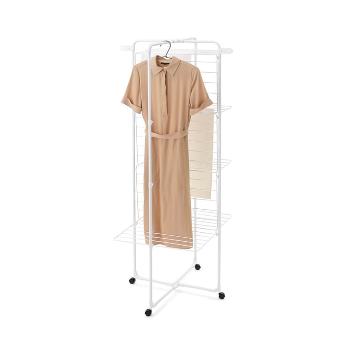 Uscător de rufe Brabantia HangOn Tower 30 m, Fresh White
