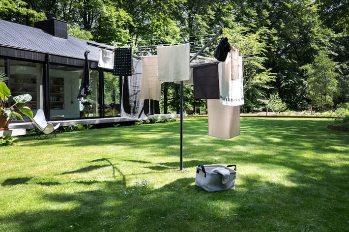 Външен простор Brabantia TopSpinner 40m, метален шип за вкопаване