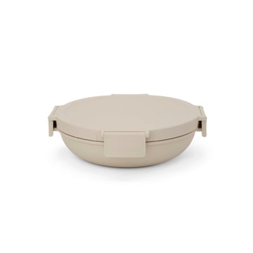 Lunch Bowl Brabantia Make&Take Soft Beige 1L, Plastic