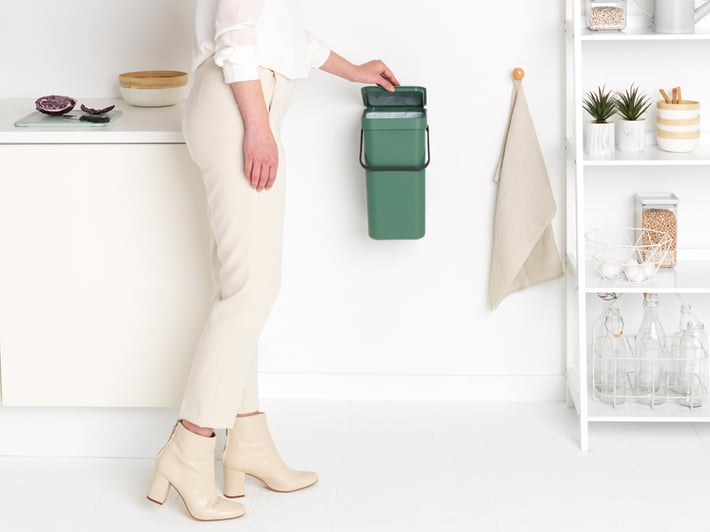Waste Bin Brabantia Sort&Go 12L, Fir Green