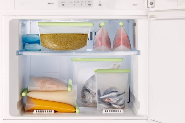 Торбичка за съхранение и замразяване на течности Lekue 500ml, силиконова