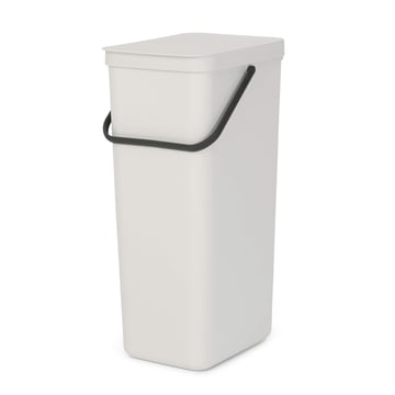 Coș de colectare selectivă Brabantia Sort&Go 40L, Light Grey