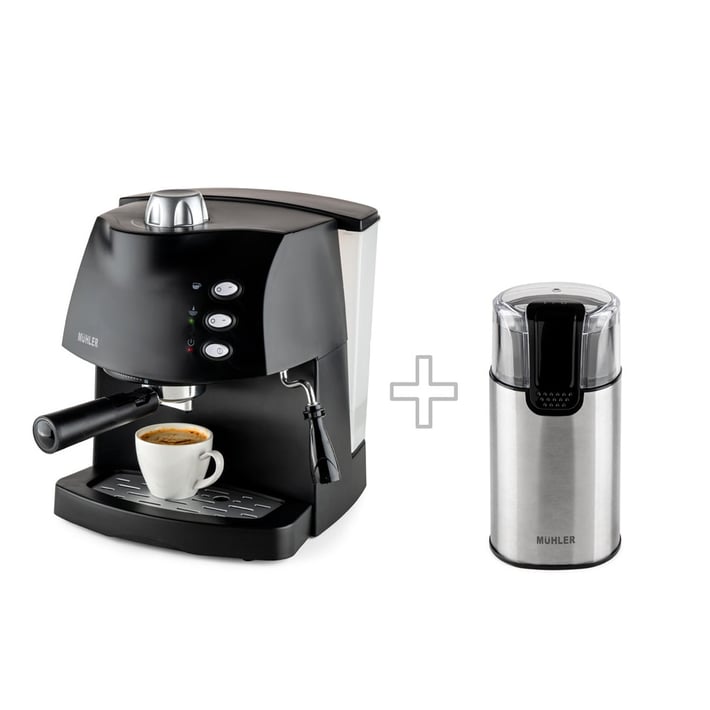 Promo-set Muhler Espresso maker MCM-1583 + Coffee Grinder MCG-355