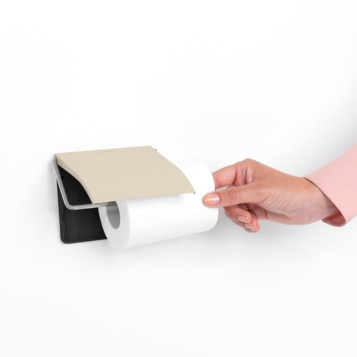 Държач за тоалетна хартия Brabantia ReNew Soft Beige
