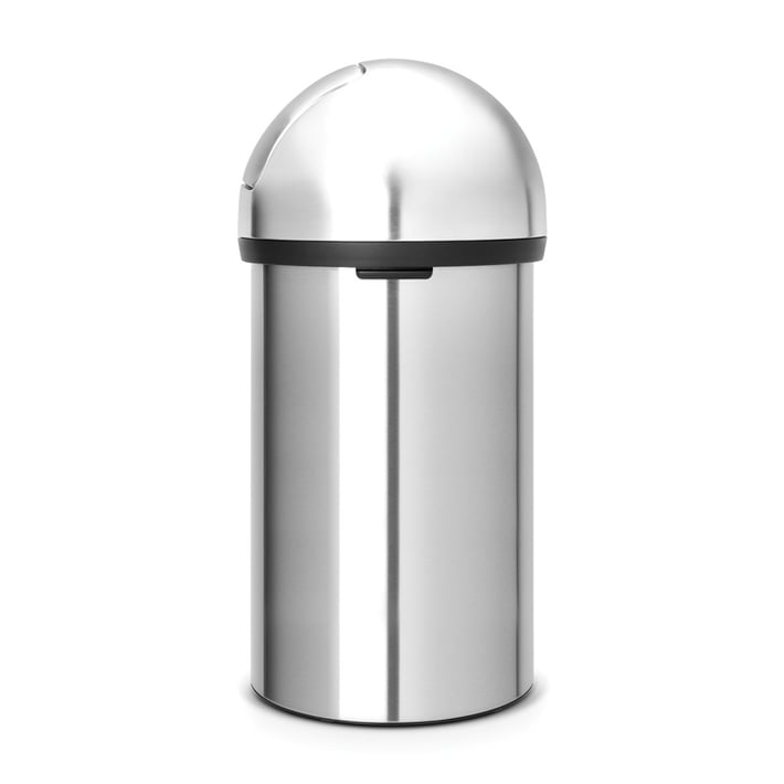 Кош за смет Brabantia Push 60L, Matt Steel